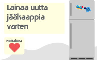 Jääkaappi meni hajalle – mitäs nyt?