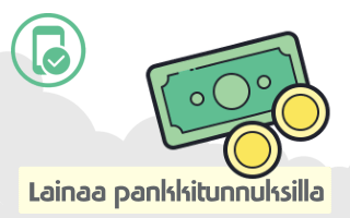 Lainaa pankkitunnuksilla